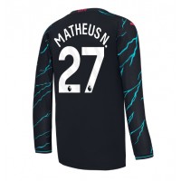 Manchester City Matheus Nunes #27 Kolmaspaita 2023-24 Pitkähihainen